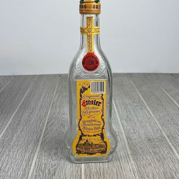 Ettaller Kloster Liqueur - appears to be pre-1964 (40% vol) Empty Display Bottle - Picture 2 of 13